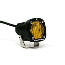 Baja Designs S1 Amber Wide Cornering LED Light with Mounting Bracket 12V 20W