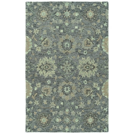Kaleen Rachael Ray Agora Hand-tufted Ago01-75 Grey Area Rugs