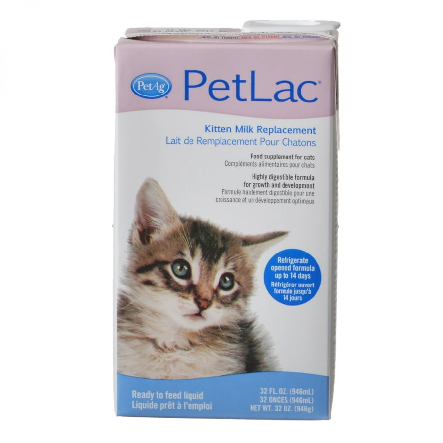 PetAg PetLac Kitten Milk Replacement Liquid 32 oz