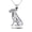 White, variant on Solid Gold Labrador Retriever Pet Dog Pendant Necklace(10K Yellow Gold, Pendant with 16" chain)