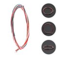 thumbnail image 1 of TABLZONE 6Pcs Metal Folk Guitar Strings Set Replacement for Acoustic Guitar Clear Comfortable Sound, 1 of 8