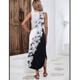 thumbnail image 2 of Vestido de verano Zeagoo 2025 vestido de verano con estampado de flores para mujer, 2 of 5