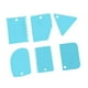 thumbnail image 5 of 6 raspadores para alisar pasteles, utensilios para hornear, alisadores de glaseado para pasteles para principiantes en repostería. Azul, 5 of 9