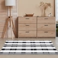 thumbnail image 1 of EastVita Throw Rug Buffalo Checkered Area Rug Washable Non-Slip Rug Farmhouse Cotton Woven Carpet for Frontdoor Porch Living Room Bedroom, 1 of 8
