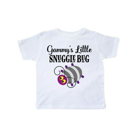 

Inktastic Gammy Little Snuggle Bug Outfit Gift Toddler Boy or Toddler Girl T-Shirt
