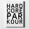 thumbnail image 1 of Hard Core Parkour - 8" x 10" - Decorative Canvas Wall Art - White Edge - 5/8" Gallery Wrapped, 1 of 2