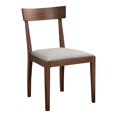 thumbnail image 2 of MOE'S Home LEONE Chaise de Salle à Manger Noyer M2, 2 of 5