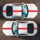 thumbnail image 4 of 3 uds., Pegatina a rayas para capó de coche, calcomanías deportivas para coche, camión, calcoma Carevas Pegatina, 4 of 7