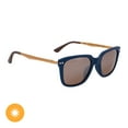 thumbnail image 2 of Del Sol Solize Color-Changing Unisex Sunglasses - Little Blue Number - Changes Color from Blue & Silver to Gold in the Sun - Polarized Pro, Mirrored Lens, 100% UVA/UVB Protection, 2 of 3