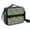 Robot and Minibots Gray Pattern, variant on Robot and Wrenches White Pattern Bento School Insulated Lunch Bag Box with Shoulder Strap and Bottle Holder, 11" X 9.5" X 3.5"