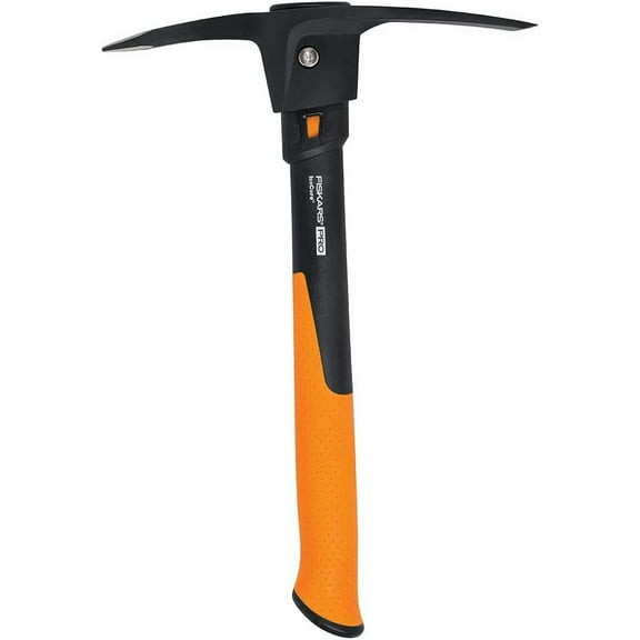 IsoCore Pickaxe Mattock with Shock Absorbing Handle, 1.5 lb