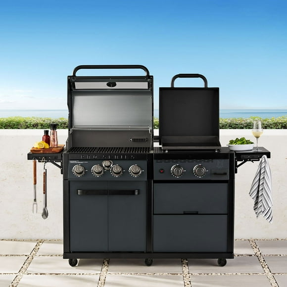 Member's Mark Pro Series Combo Liquid Propane Grill & Griddle