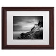 thumbnail image 2 of Moises Levy 'Bass Harbor Lighthouse' Matted Framed Art, 2 of 5
