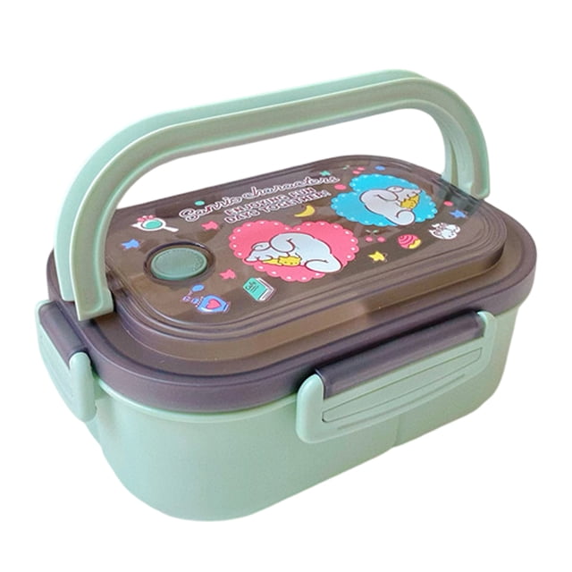 Cajas bento todo en uno con estampado de dibujos animados de Cinnamoroll Melody Kuromi