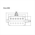 thumbnail image 2 of Guitarra Eléctrica de la Serie LP, de Doble Bloque de 50 mm, Guitarra Eléctrica de Seis Cuerdas, de Doble Bobina Sin de 50 mm, 2 of 5
