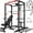 Power Cage/Weight bench/Barbell, variant on Allviate Squat Rack for Home Gym,2000lbs Power Rack Squat Machine with LAT Pulldown and More Training Attachments,Weight Rack with Adjustable Pulley System for Full Body Workout,Black