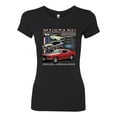 thumbnail image 2 of Wild Bobby Ford Mustang Untamed Spirit Mens Cars and Trucks Women Slim Fit Junior Tee, 2 of 6