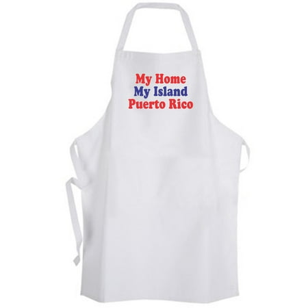 Aprons365 - My Home My Island Puerto Rico Apron Proud Rican La Isla Del