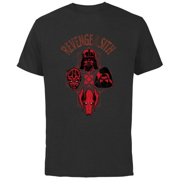 Star Wars Revenge of the Sith Lords - Short Sleeve Cotton T-Shirt for Adults - Customized-Athletic Heather