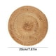 thumbnail image 2 of Fiudx Juego de Manteles Individuales de Ratán, Tejido a Mano, Resistente Al Calor, Antideslizante, Resistente, Elegante Protector de Mesa, Ideal para Comedores y Casas de Familia, Varios Tamaños, Aca, 2 of 6