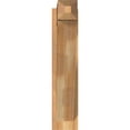 thumbnail image 2 of Ekena Millwork 6"W x 24"D x 28"H Traditional Rough Sawn Craftsman Outlooker, Western Red Cedar, 2 of 4