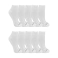 thumbnail image 4 of Fruit of The Loom Women's Ankle Comfort Socks, 10 Pack, 4 of 5