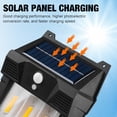 thumbnail image 4 of Lámpara de pared solar para jardín al aire libre, luz de tungsteno impermeable por inducción (9LED), 4 of 5