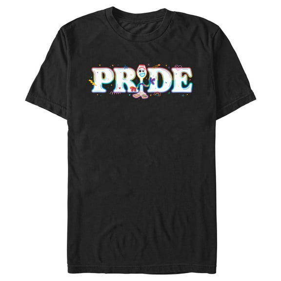 Men's Toy Story LGBTQIA  Pride Forky Graphic T-Shirt