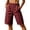 Wine, variant on Tqcoqu Women's Lightweight Hiking Cargo Shorts,Quick Dry Athletic Shorts for Camping Travel Golf with Pockets,Army Green Women's S-XXXL