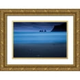 thumbnail image 1 of Eichelberg, Amnon 32x23 Gold Ornate Wood Framed with Double Matting Museum Art Print Titled - Blue night 2, 1 of 4