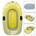thumbnail image 4 of Yellow PVC inflatable boat for one person, for fishing, drifting and diving, 4 of 4