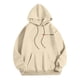 thumbnail image 4 of MHFRRA Sudadera con Capucha con Estampado de Letras para Un Uso Diario Cómodo, Ideal para Salidas Informales y Capas Elegantes Beige, 4 of 5
