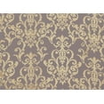 thumbnail image 2 of Zelouf Damask Foil On Souffle Chiffon  , Sewing, DIY, Crafts Fabric by the Yard, Buff/gold, 7 Yard, 2 of 2