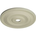 thumbnail image 3 of Ekena Millwork 26 1/2"OD x 3 5/8"ID x 1 1/2"P Jefferson Ceiling Medallion (Fits Canopies up to 5"), Hand-Painted Clear Yellow, 3 of 6