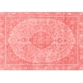 thumbnail image 1 of Ahgly Company Machine Washable Indoor Rectangle Abstract Red Modern Area Rugs, 3' x 5', 1 of 4