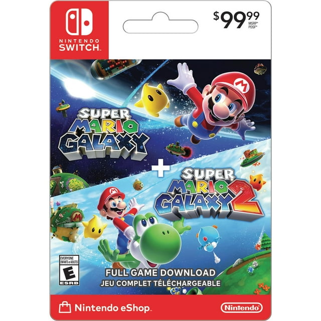 Super Mario Galaxy + Super Mario Galaxy 2 Nintendo Switch 2 (Digital Code)