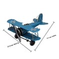 thumbnail image 2 of OULII 1Ensemble Modèle d'Avion Rétro Bleu Ciel Décoration d'Avion Vintage pour Décoration Intérieure, 2 of 8