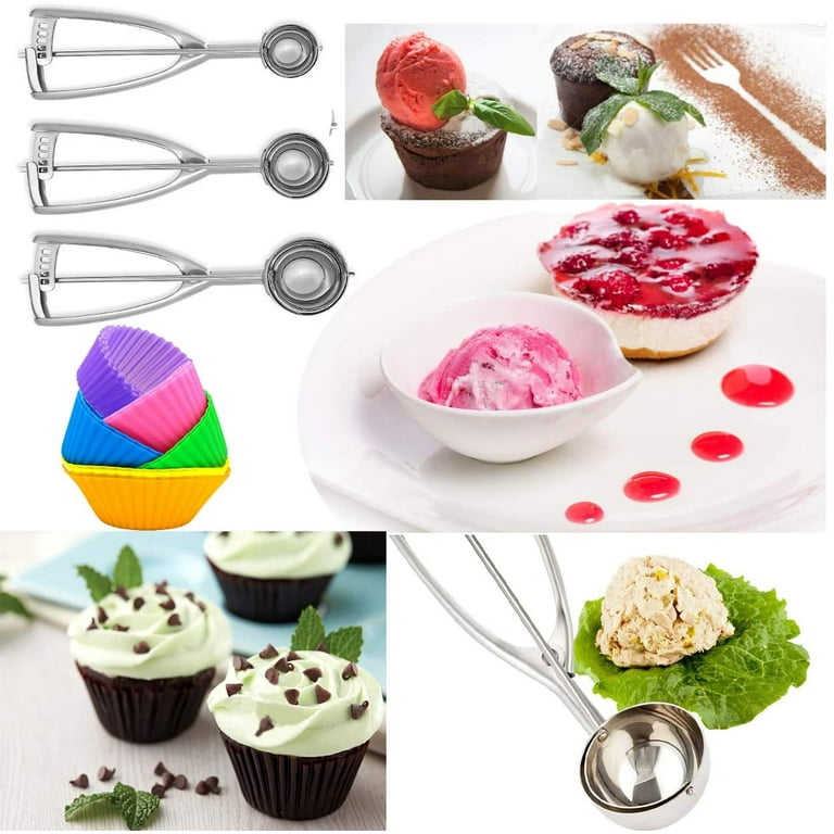 Cookie Scoop, Include #60/1 Tablespoon, #40/2 Tablespoon, #20/3 Tablespoon,  Cook