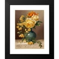 thumbnail image 2 of William Duffield 19x24 Black Modern Framed Museum Art Print Titled - Marchal Niel Roses (1883), 2 of 5