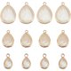 thumbnail image 1 of 12 colgantes de concha en 3 estilos, accesorios de joyería en forma de lágrima, colgantes artesanales de concha hechos a mano, accesorios de concha, 1 of 6