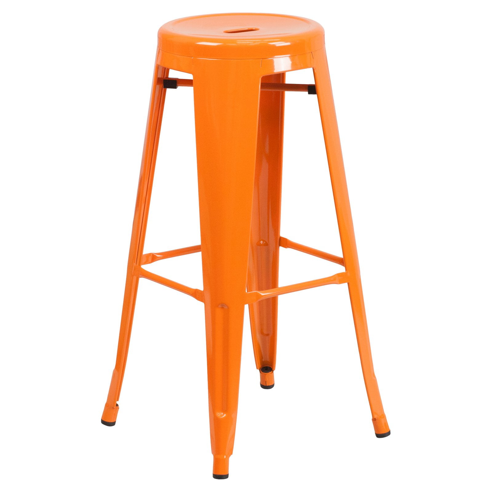 carlisle backless metal barstool