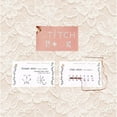 thumbnail image 4 of sunsanly Mini Sewing Book Comprehensive Stitch Guide DIY Craft Portable Sewing Card Set Embroidery Patterns Designs Sewing Book, 4 of 8