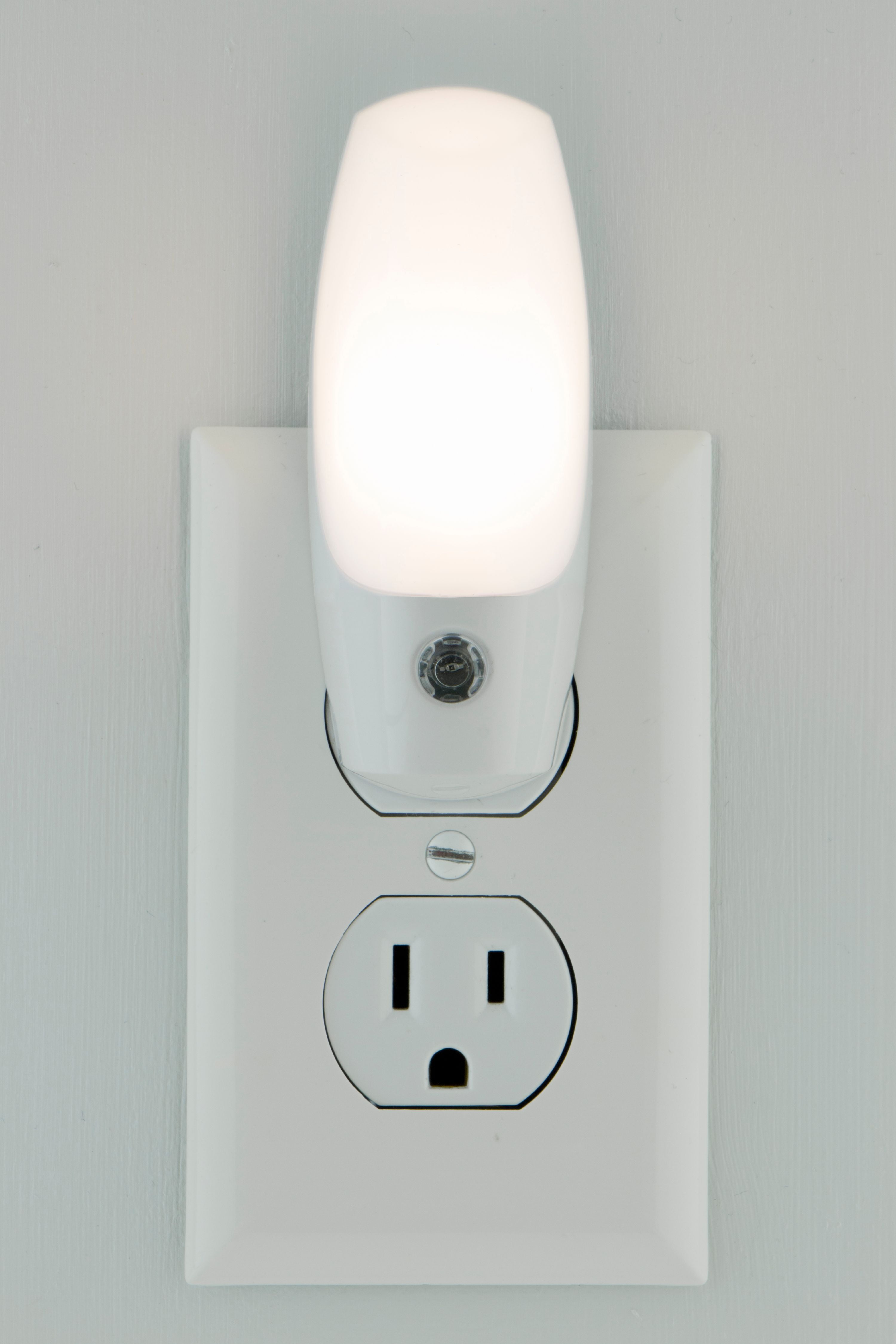 Energizer Energy Efficient Space LED Night Lights, Soft White