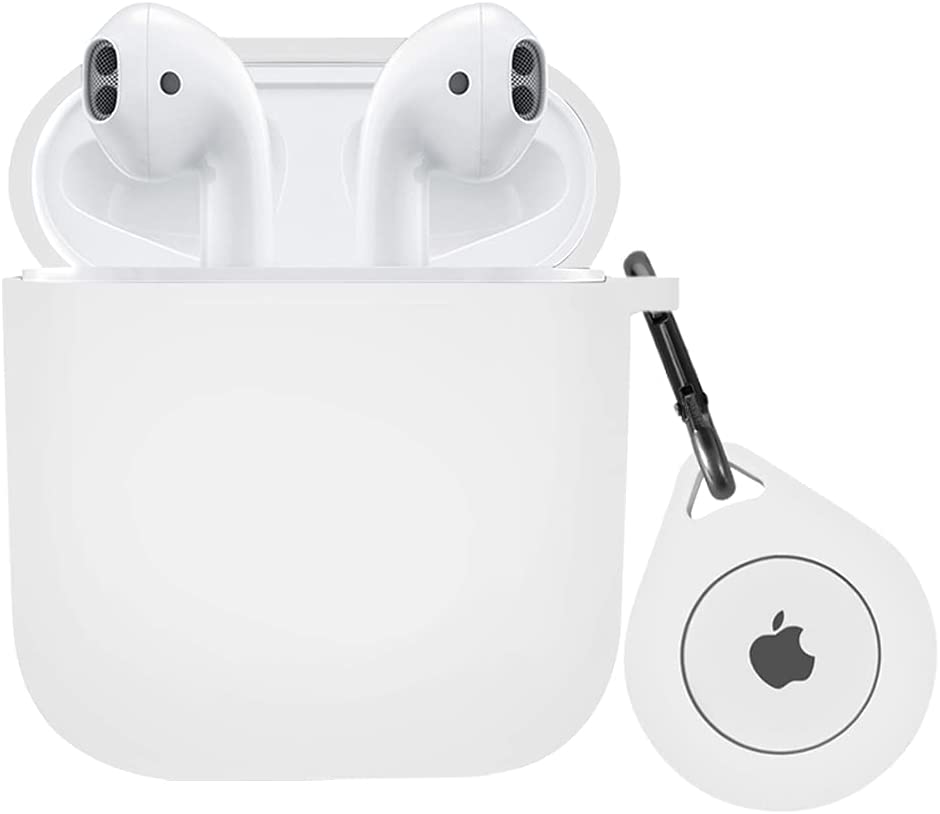 Airpod Cases Cover with Keychain Airtag 