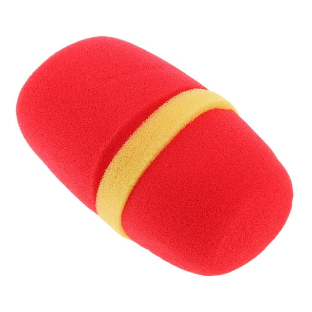 Tachiuwa Headset Microphone Windscreen Foam Cover Sponge Skin red