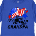 thumbnail image 4 of Inktastic My Favorite Veteran is My Grandpa Boys or Girls Long Sleeve Toddler T-Shirt, 4 of 5