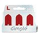 thumbnail image 3 of LSTYLE Fléchettes : L6 PRO Slim - Texture Fosse - Rouge, 3 of 4