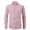 Pink, variant on Herrnalise Men's Business Dress Shirts Wrinkle Free Long Sleeve Regular Fit Dress Shirt Textured Casual Button Down Shirts Valentine's Day For Him