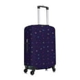 thumbnail image 3 of Qekee Mathematical Symbols Elastic Luggage Cover, Double-sided Print, Invisible Zipper, for Travel, Business, Daily - Small, 3 of 9