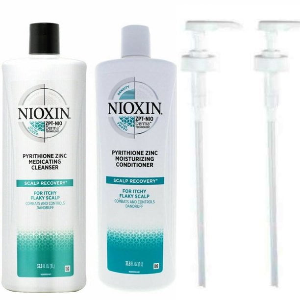 Nioxin Scalp Recovery Anti Dandruff Shampoo & Conditioner 33.8 oz Duo